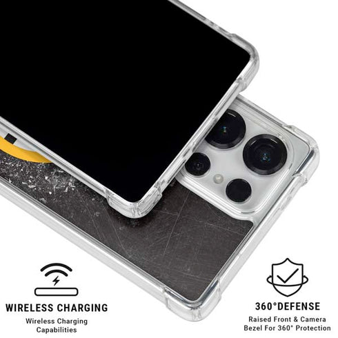 NHL Boston Bruins Iced Galaxy S25 Ultra Clear Case